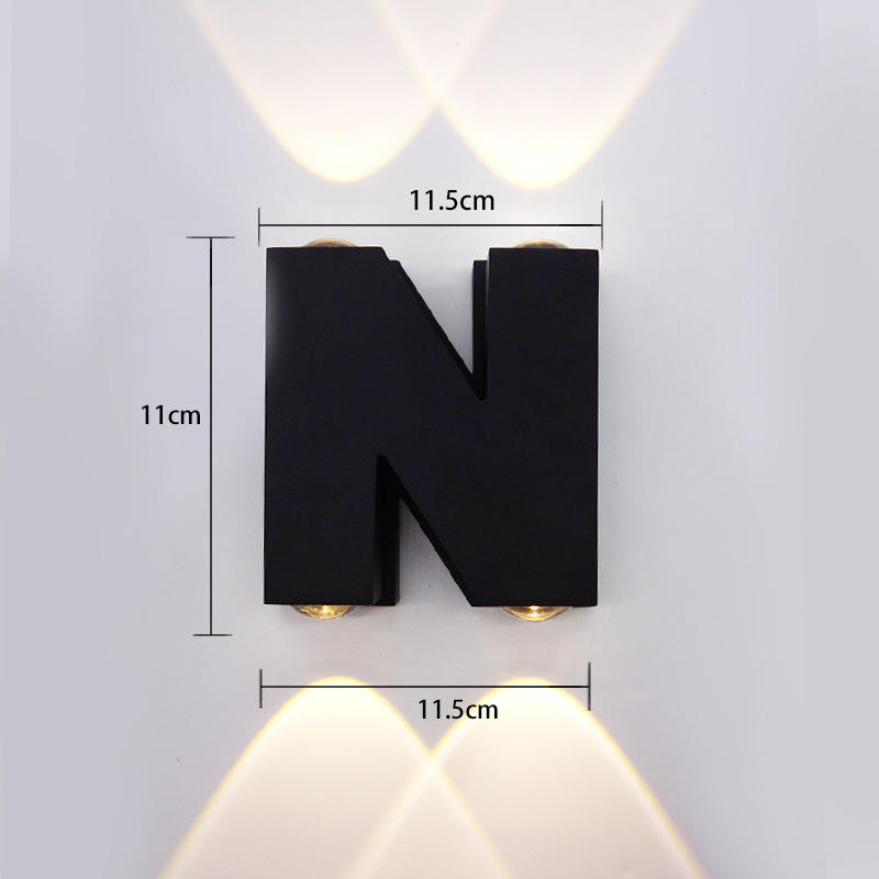 Led outdoor wall mount lighting Modern led outdoor wall lights Customizable privately lamp