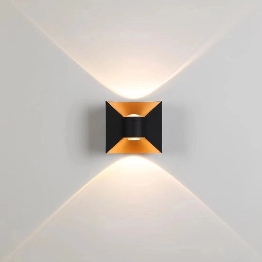 IP65 LED Wall Light Aluminum RGB Outdoor Waterproof Garden Fence Indoor Fashion Wall Lamp For Bedroom Bedside Living Room Stairs