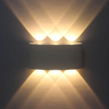 Led Wall Light Indoor Aluminum Decoration Interior Lighting Up And Down Waterproof Wall Light Outdoor Garden Wall Lamp
