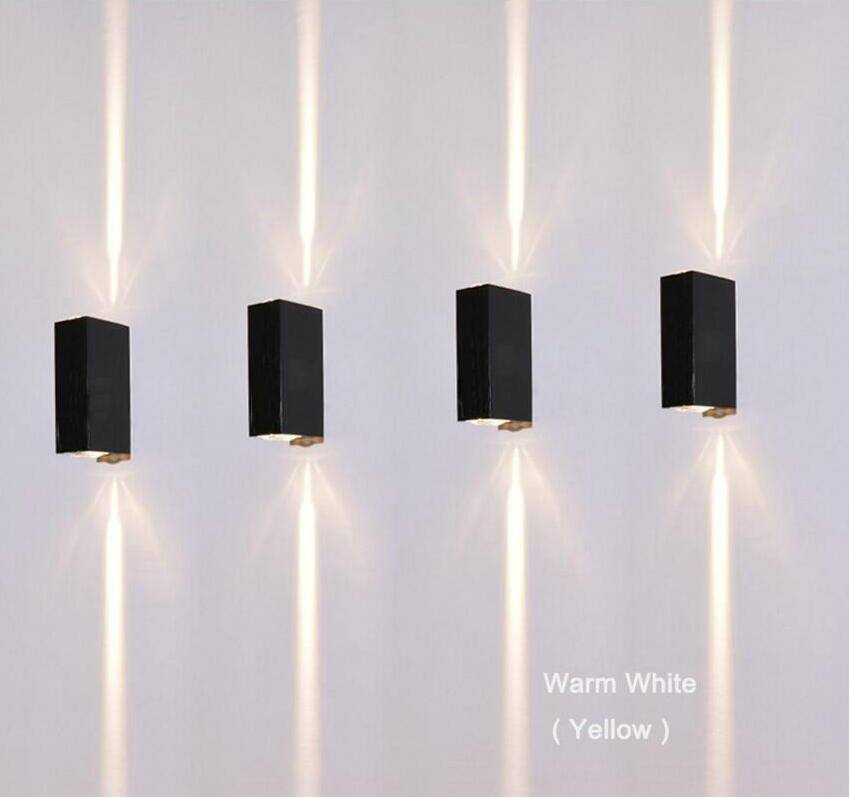 New LED Wall Lamp Outdoor Waterproof Corridor Wall Lighting Aluminum Outdoor Lightintg