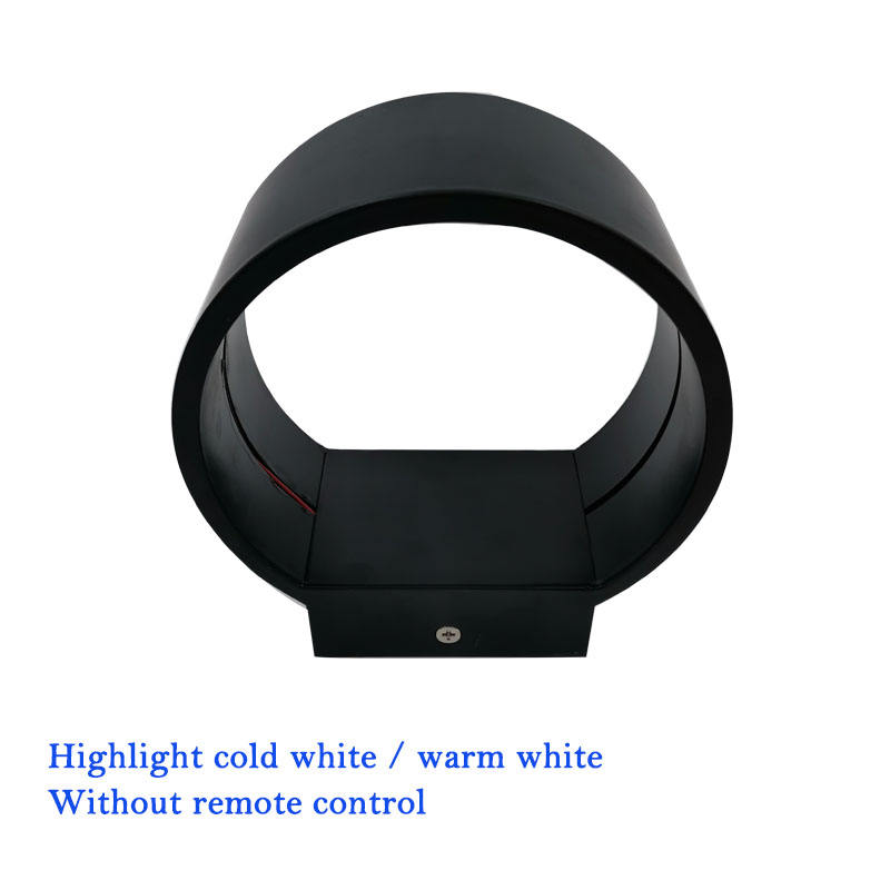 5W AC85-265V Indoor Circle Wall Light RGB with Controller for Indoor Decorating Brighten Lights