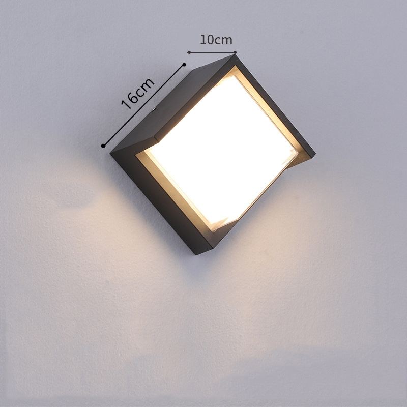 5W Modern LED Wall Light Up Down Lighting Cube Sconce Lamp Fixture Mount Indoor Outdoor Lighting