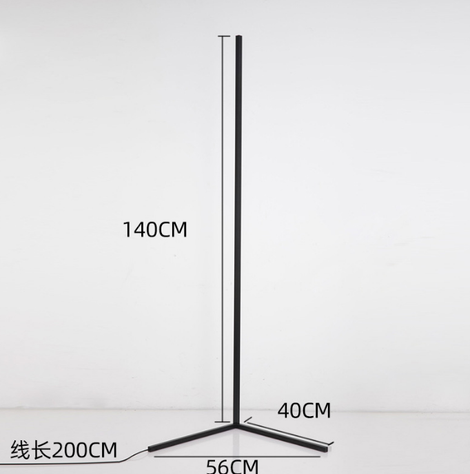 Integrated Circuit Corner Rgb Floor Lamp Light Colorful With 100% Safety