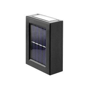 Solar wall lamp outdoor decoration garden courtyard home waterproof up and down luminous wall lamp outdoor wall washer lamp