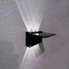 6W Solar Led Light Outdoor Waterproof Solar Hight Lights Wall sconce Smart wall lamp solar wall Outdoor lamp