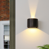 Hagood New Semicircle Waterproof Wall Lamp Led Wall Sconce Outdoor Lighting Waterproof IP65 Adjustable Lighting Angle