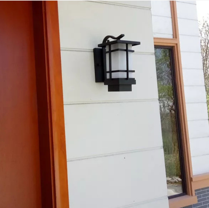 New Chinese outdoor wall lamp simple modern creative courtyard lamp corridor waterproof exterior wall balcony wall lamp manufact