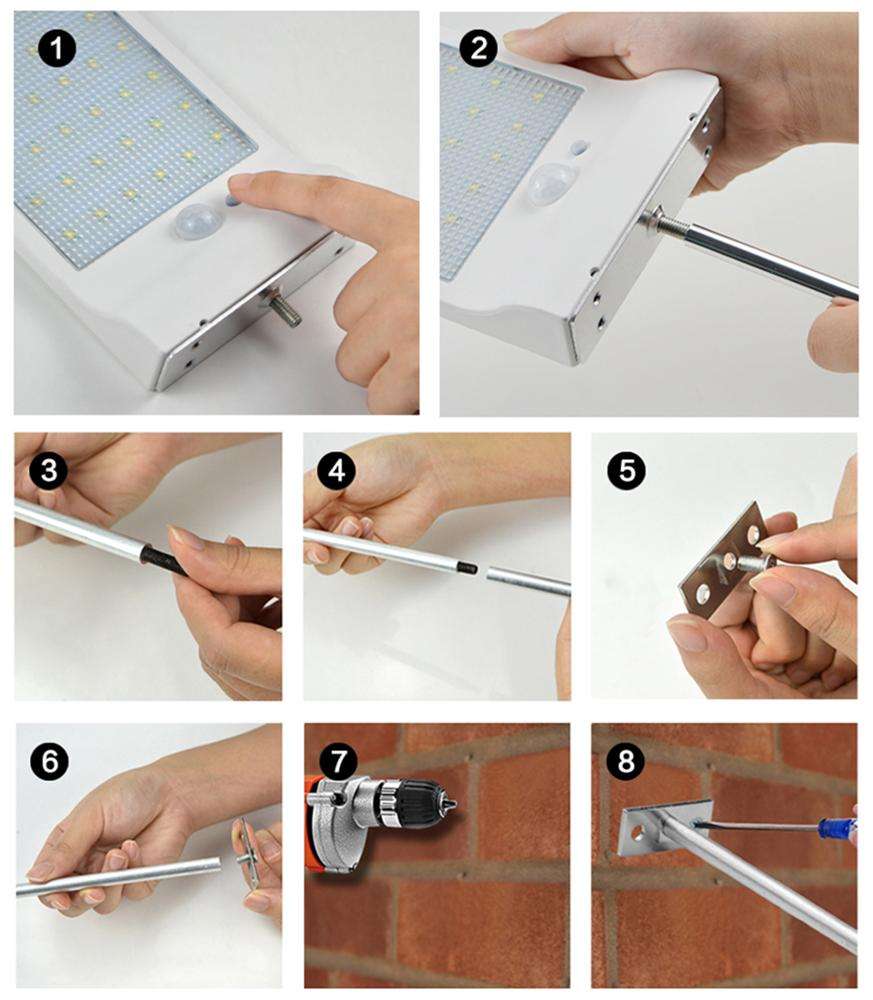 outdoor solar lamp