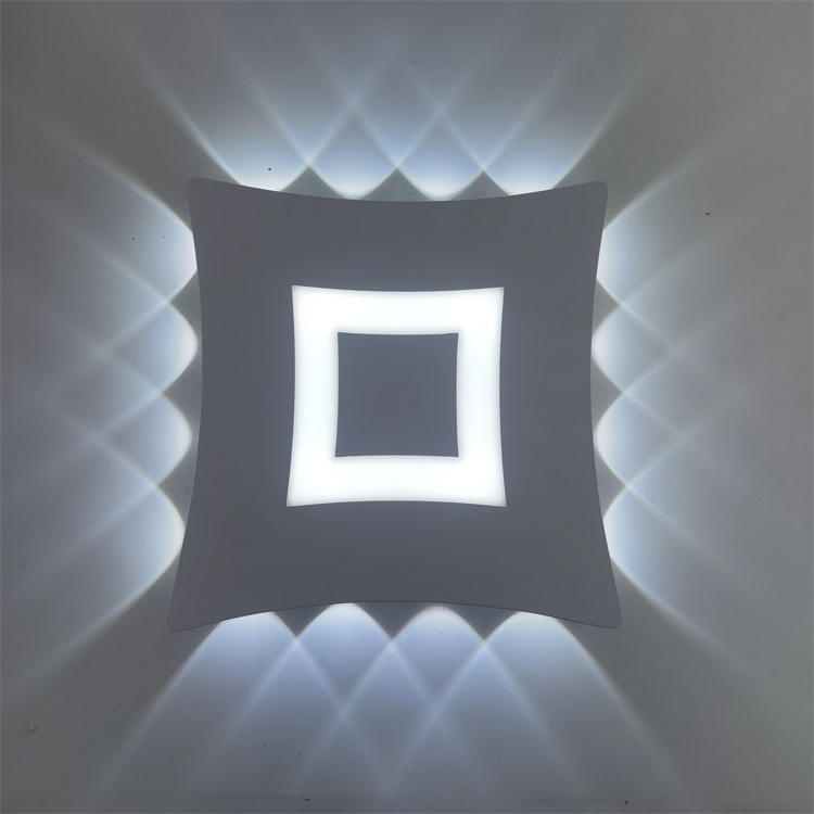 Modern Wall Lamp Cube Led Wall Sconce Lamp Waterproof IP65 Interior Wall Light 110V 220V For Bathroom Outdoor Lighting 4W 6W 8W