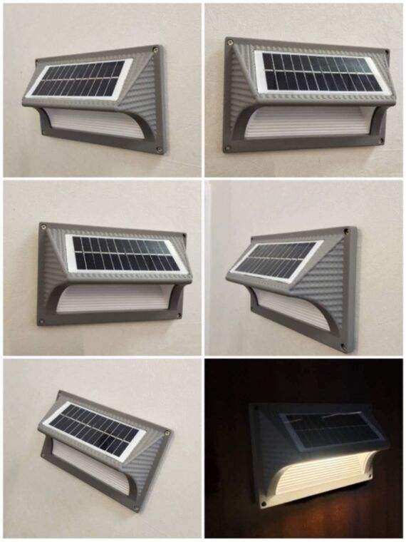 Popular Amazon Outdoor Automatic Induction Led Solar Lamp Solar Lighting Street Motion Sensor Wall Light IP65 waterproof lamp