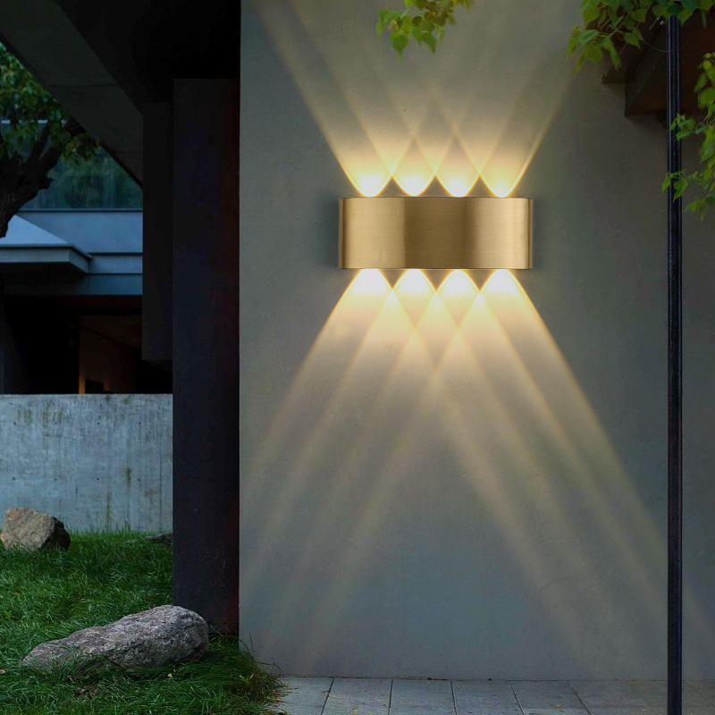 IP65 LED Wall Lamp Outdoor Waterproof Garden Lighting Aluminum AC86-265 Indoor Bedroom Living Room Stairs Wall Light vintage