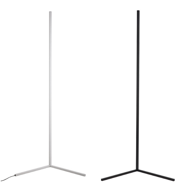 Colorful net red living room corner lamp live triangle fill light atmosphere lamp LED dimming RGB floor lamp