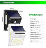Smart Solar LED Outdoor Waterproof Up and Down Luminous Lighting Garden Decoration Solar Lights Stairs Fence Sunlight Lamp