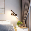 Modern LED Wall Lamps 330 Rotatable Bedroom Bedside 6W AC85V-265V Wall Sconce Black Lamp Aisle Indoor Decoration Lighting