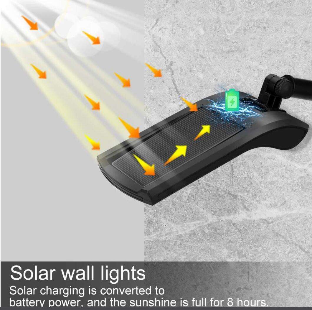 High Quality Wall Light Led Rgb Solar Lights Outdoor With Date Coder