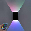 RGB 5W LED Wall Light Effect Wall Lamp with Remote Controller Colorful Wandlamp Indoor