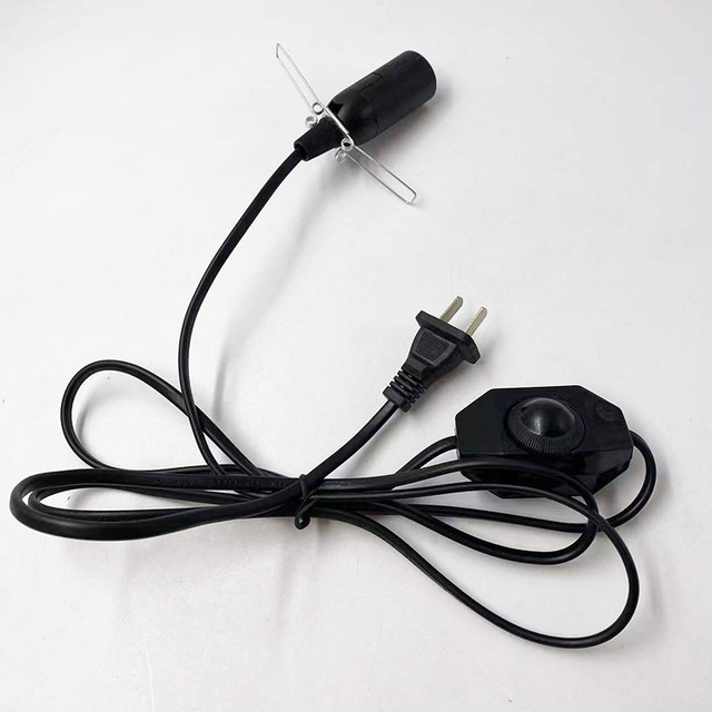 E14 301 dimmer switch 1.8m wire 1.5mwire 2m wire US/ EU Plug Light 301 dimmer switch E14 spring bare body lamp plug switch