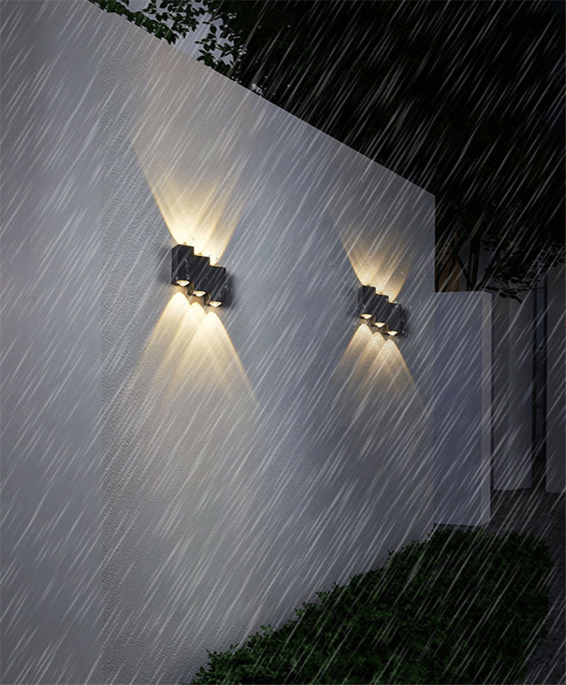 Decorative LED Light Waterproof Stair Wall Lamp And Modern Outdoor Nightlight Outdoor Led Wall Light Waterproof Wall