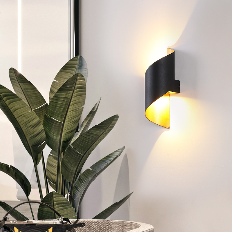 Outdoor Waterproof Wall Lamp Hotel Bar Restaurant Villa Club Door Pillar Living Room Creative Moisture-Proof Nordic
