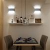 8W Arc-shaped Outdoor Waterproof Up And Down LED Wall Lamp Aluminum Modern Wall Sconce Lighting Wall Light