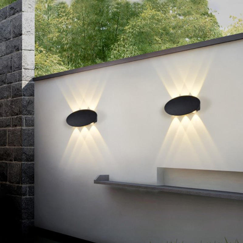 Chinese Round Factory Outdoor Solar Light High Quality Ceiling Led Wall Lamp For 100% Safety Lighting
