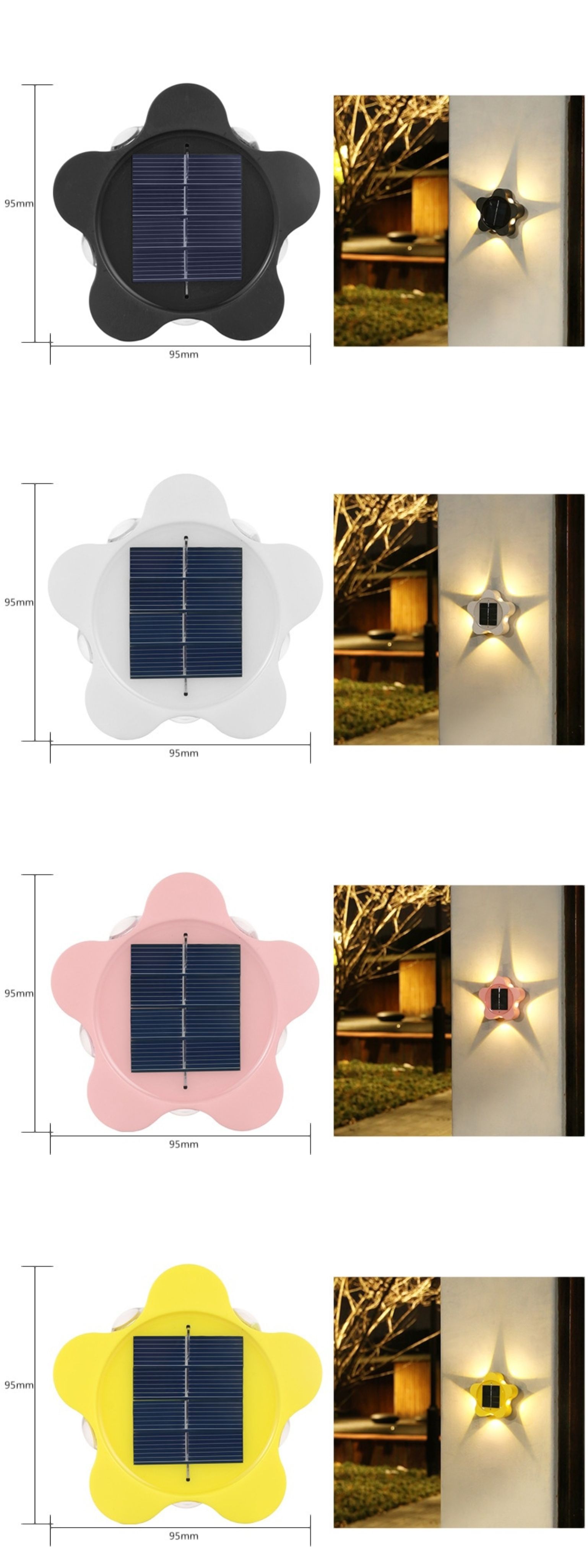 Flower solar lamp Solar lamp flower shape special solar lamp solar wall lights solar wall lights outdoor solar lights for walls solar lamp solar outdoor sconces