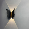 LED Wall Light Butterfly Shaped Outdoor Wall Lamp IP65 Waterproof Wall Light for Garden Decoration Aisle Bracket Light