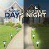 LED Solar Light Solar garden light Solar path lamp Hot selling cheap small plastic outdoor garden pathway yard pillar light 