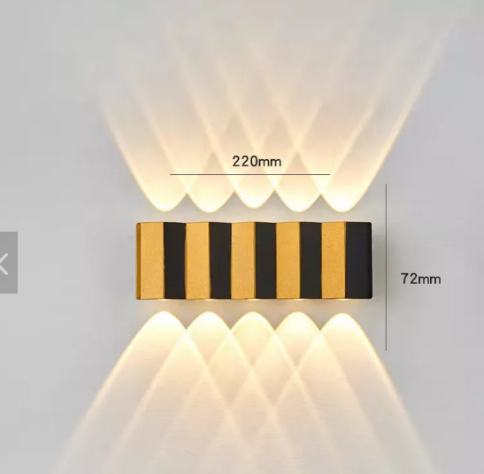 New Waterproof Exterior Modern Wall Mounted Lamp LED Wall Light Outdoor Sconce Bracket Wall Lights for Home Stair Light