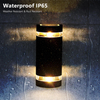 GU10 Outdoor Wall Light LED Light Control Induction Garden Wall Lamps Double Head Up And Down Lighting Courtyard Balcony Sconce