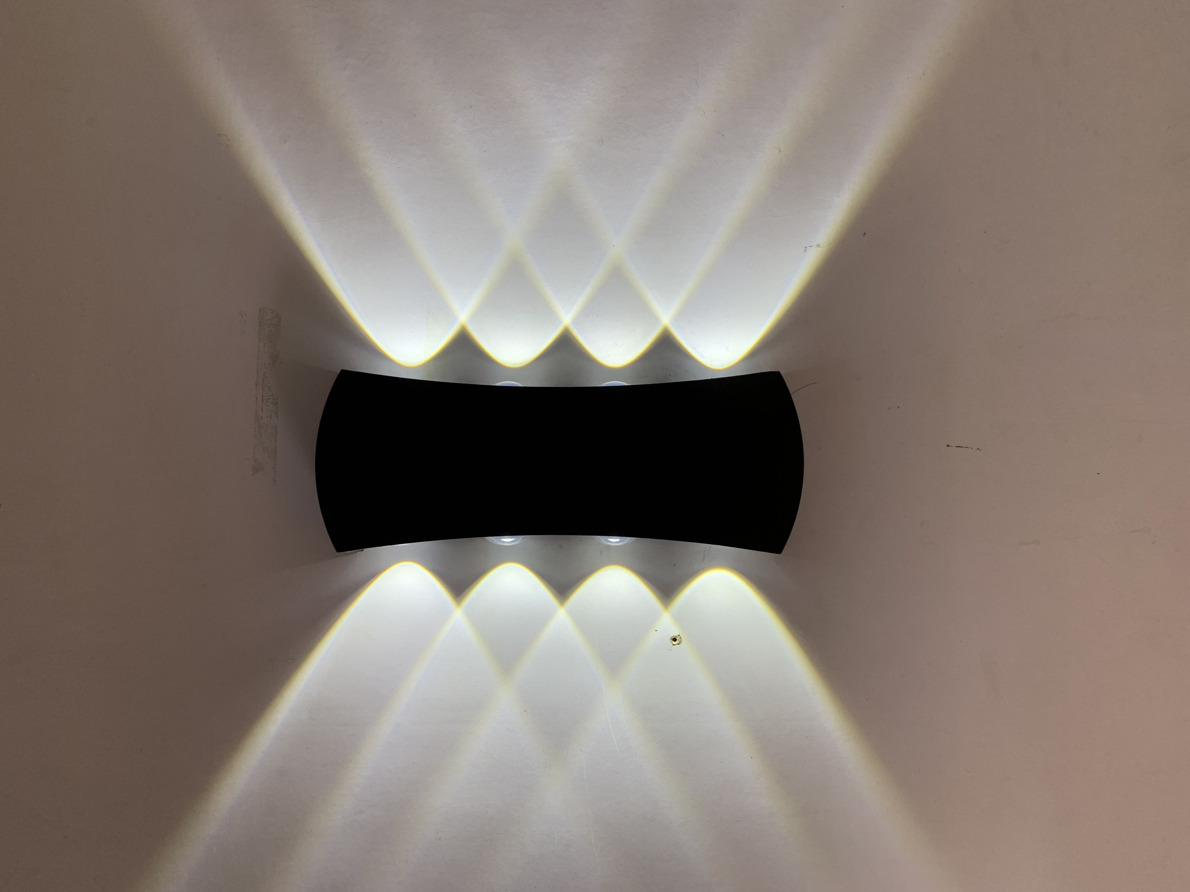 8W Modern Minimalist Outdoor Indoor Hotel Aisle Corridor Door Courtyard Staircase Porch LED Waterproof Moon Wall Lamp