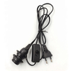 1.8m E14 Dimmer Lamp Base Holder Power Cord Cable Electric Power Dimmer Switch Cord For Himalayan Salt Lamp EU Plug 303 2pcs