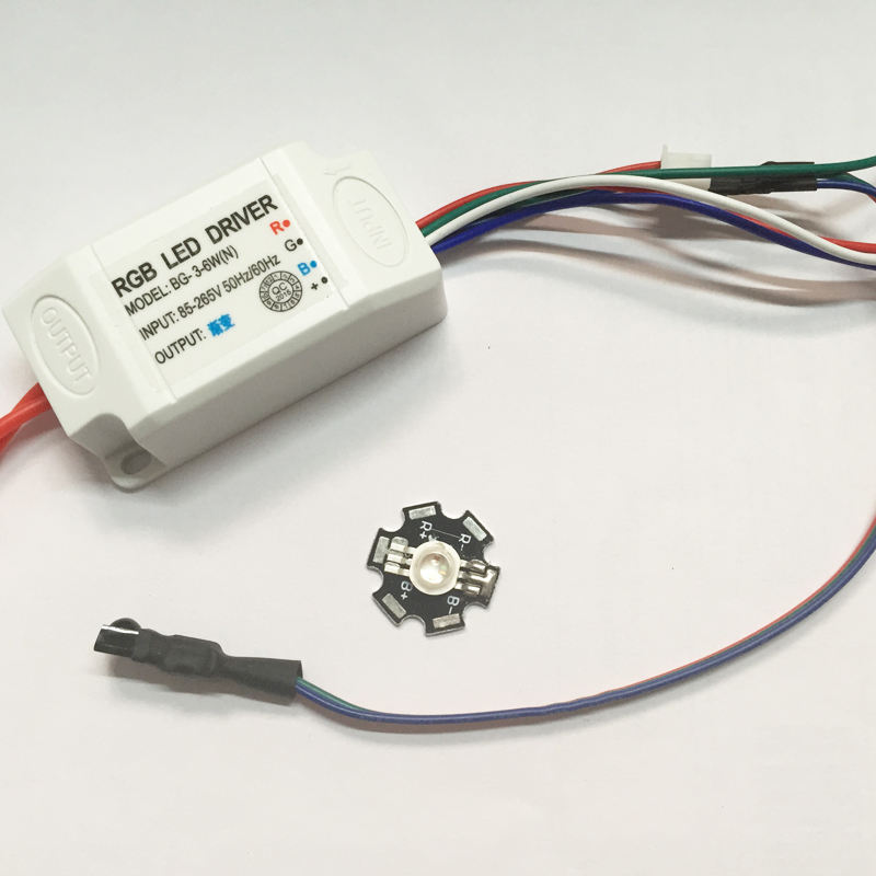 RGB driver + LED chip