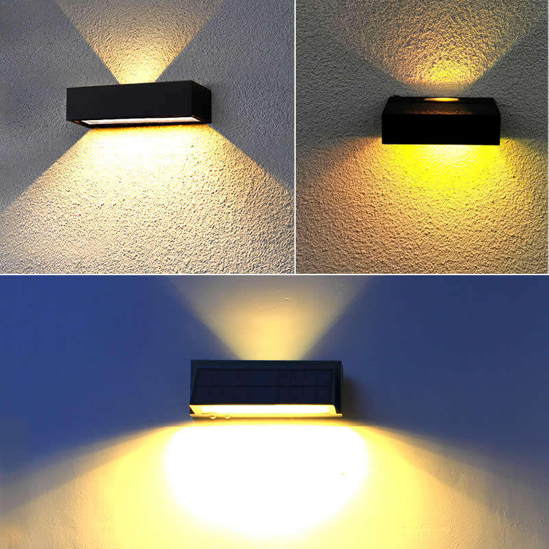 Solar Light Waterproof Led Light Outdoor Sunlight Lamp for Garden Street Landscape Balcony Decor Solar Wall Lamp Outdoor