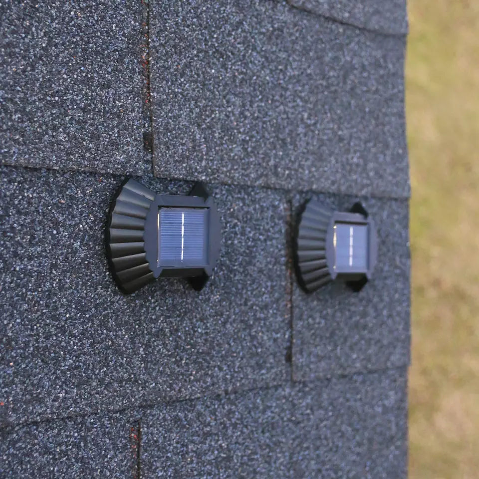 2LED 8LED Smart Solar LED Light Outdoor Waterproof Garden Light Solar Powered Wall Lamps Sconces Decor LED Garden Solar Lamp