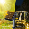 Solar String Fairy Lights 200m Christmas Lights Waterproof Outdoor Garland Solar Power Lamp Christmas For Garden Decoration.
