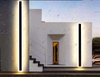 LED Aluminum Modern Garden Rectangular waterproof wall lamp