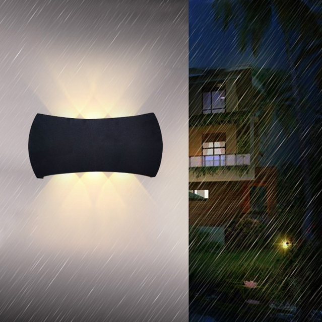 Modern Minimalist Outdoor Indoor Hotel Aisle Corridor Door Courtyard Staircase Porch LED Waterproof Moon Wall Lamp