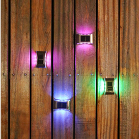 6LED Solar Lamp IP65 Waterproof Outdoor Lamp Courtyard Wall Lamp for Garden Villa Decoration LED Garden Wall Light