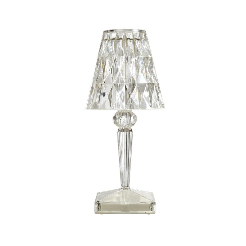 Crystal table lamp Small Night Lamp Rechargeable Table Lamp Provides Creative Atmosphere for Bedside Bar Decoration And 