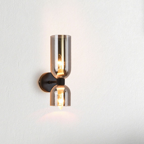 French Style Candle Wall Lamps Nordic Creative Children's Bedroom Bedside Atmosphere Lamp Pink Petal Girl Room Decor Wall Lights