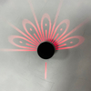 Creative Peacock Projection Lamp Remote Touch RGB Colorful Led Background Night Light Animal Wall Light Home Deco For Bedroom