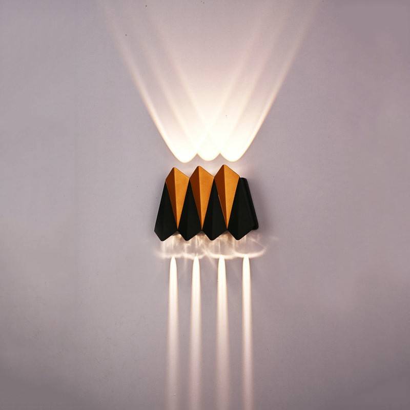LED Outdoor Waterproof Wall Light Modern Creative IP65 Hotel Villa Living Room Background Wall Light