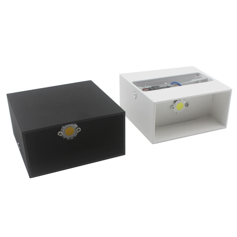Led Aluminum Wall Lamp Indoor And Outdoor Simple Light-emitting Decorative Bedside Wall Lamp