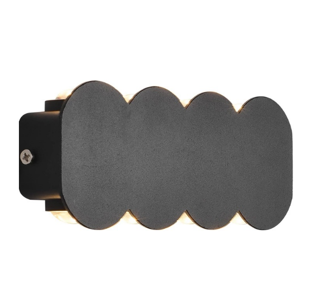 Modern Waterproof Outdoor 4W LED Wall Lamp IP65 Aluminum UP And Down Wall Light Garden Porch Sconce Decoration Light 110V 220V