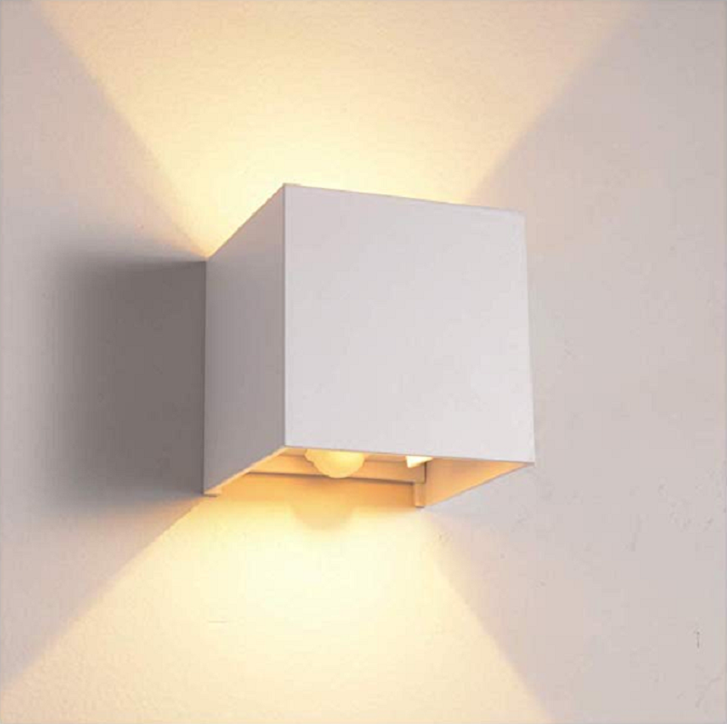 12W Motion Sensor LED Wall Light Outdoor Waterproof IP65 Porch Garden Wall Lamp Decoration Lighting