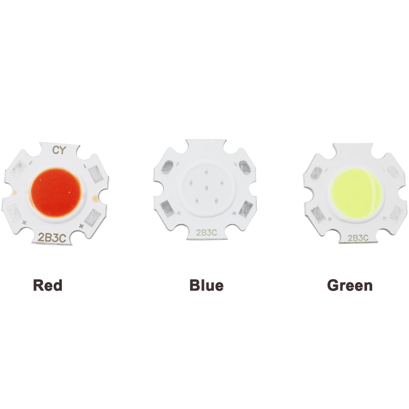 3W COB LED Chip 11mm Plum Blossom Shape LED Lamp Bulb for Spotlight Ceiling Light