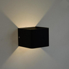 Black Ceramic 3W Cube Led Wall Lamp Up And Down for Indoor Decrotaion with Factory Price Wall Lamp Modern Lighting