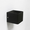 Black Ceramic 3W Cube Led Wall Lamp Up And Down for Indoor Decrotaion with Factory Price Wall Lamp Modern Lighting