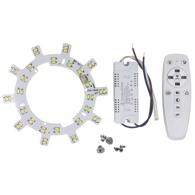 5730 SMD LED ceiling lighting 2.4G WIFI mobile phone connection control remote control for living room kitchen ceiling light